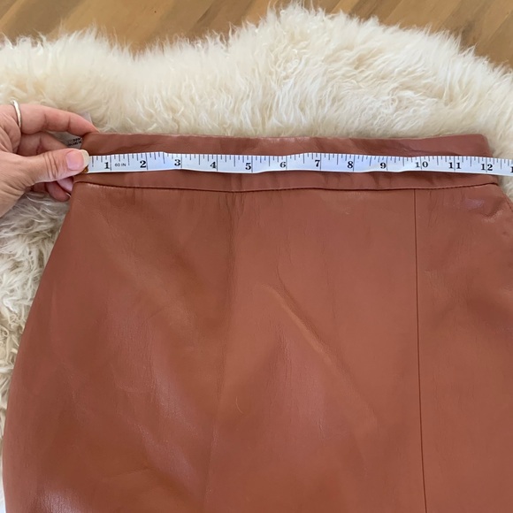 Aritzia Wilfred Vegan Leather Skirt - Picture 6 of 8